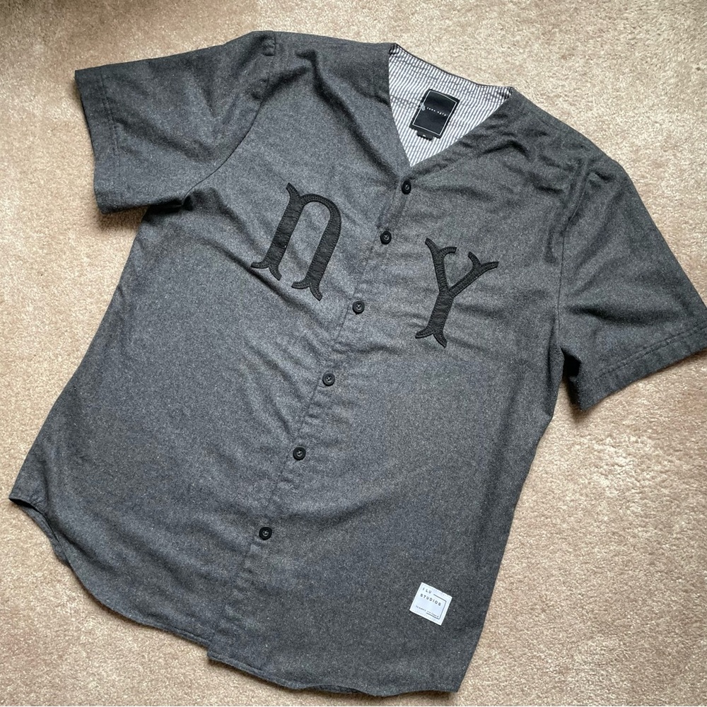 I LOVE UGLY | Mens | NY Baseball Jersey | XL